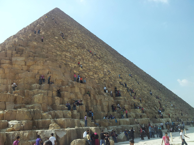 Medieval Europeans believed the pyramids were built to store grain because of the mentions of granaries in the Old Testament.