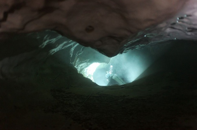 4.) In southern Mexico, there is an underwater cave that holds the bones of ancient Mayans. The locals keep their distance from the watery grave not just because of the skeletons, but because of an old legend about a giant, horse headed serpent who guards them.