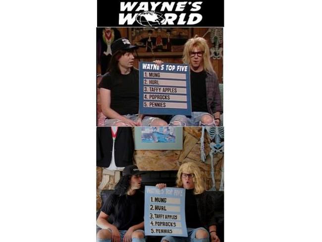 2.) <em>Wayne's World</em>