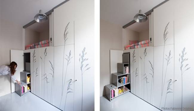 This "maid room" in Paris was deemed too small for anyone to live in.