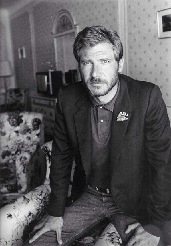 A young Harrison Ford.