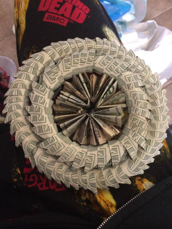 Money Wreath