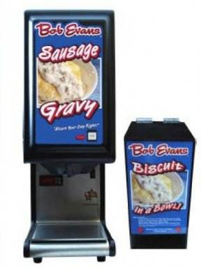 4.) Bob Evans sausage gravy dispenser.