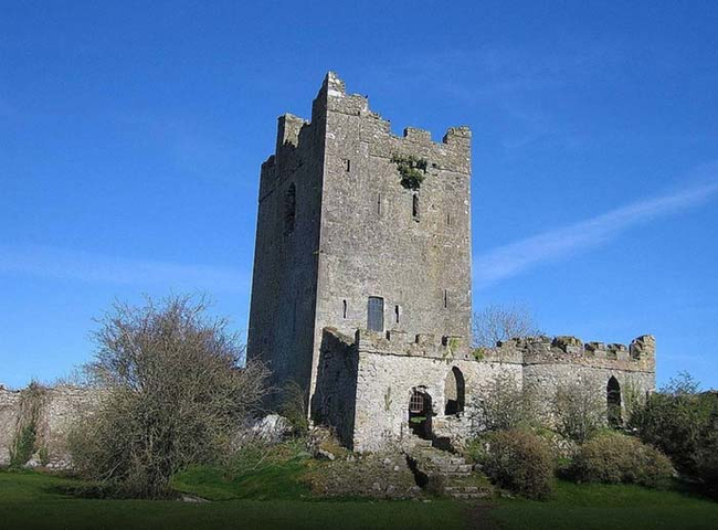 2.) Clonony Castle, Ireland - This amazing Irish castle has a rich history of love, death, and betrayal. It's located in County Offaly.