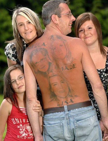 6. Hopefully their embarrassment doesn't take as long to fade as the tattoo will.