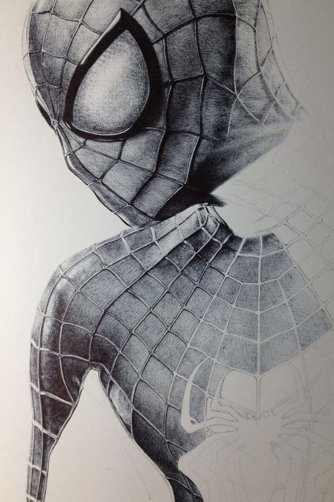 14.) Spiderman looking amazing.