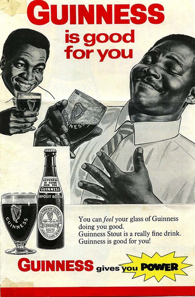 10.) More Guinness beer is drunk in Nigeria than in Ireland itself. 