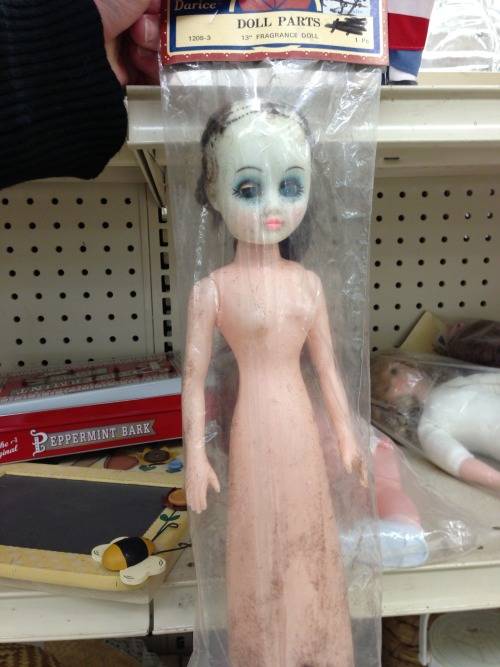 If you ever wanted a doll that accurately represents what a decaying corpse looks like, you're in luck!