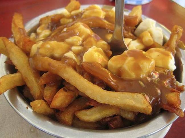 Canda slathers gravy on their french fries.