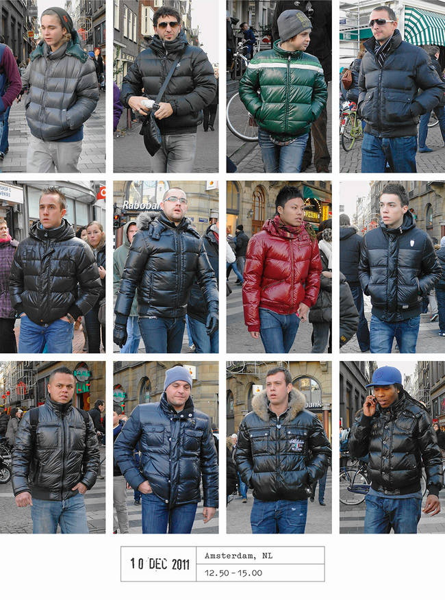 Puffy coats: the alternative to red coats? That certainly seems to be the case.