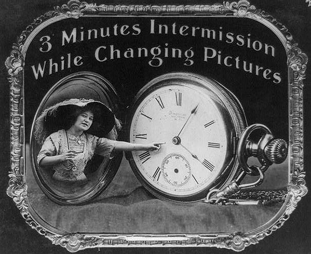 I don't care about the intermission, there's a lady trapped in that watch!