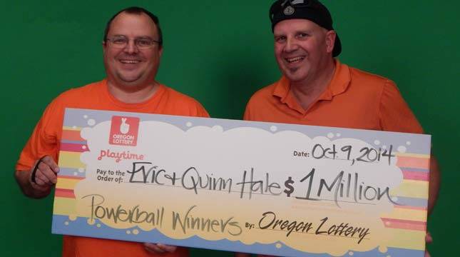 When they were both young, Eric promised his brother, Quinn, that they would split his winnings if he ever won the lottery.