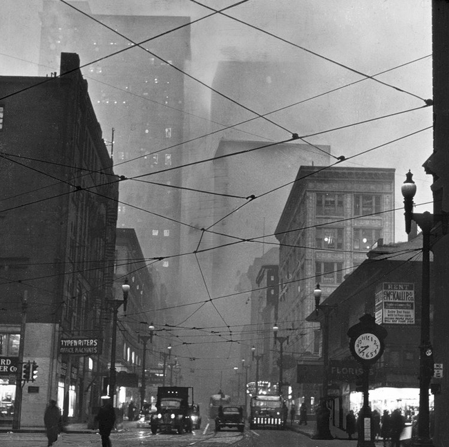 14.) Pittsburgh, Pennsylvania in 1940.