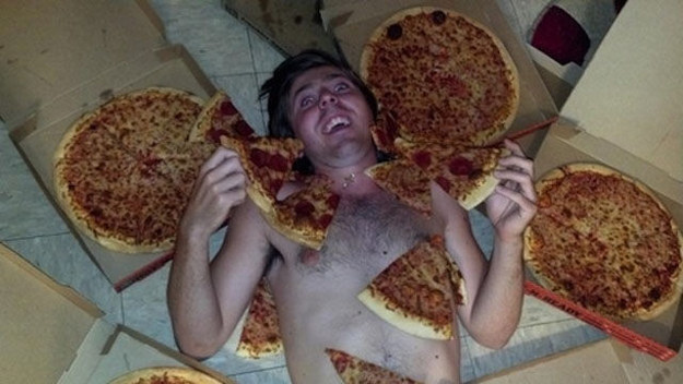 12.) Pizza Bath - Mama mia!