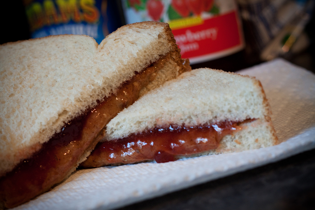 3.) Peanut Butter And Jelly Eating Contest.