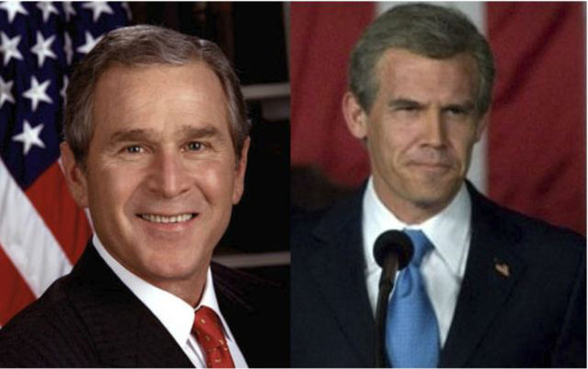 35.) Josh Brolin as George W. Bush in <em>W</em>