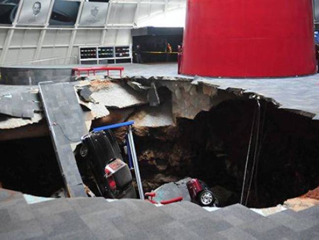 Sinkholes are known to appear suddenly, but there may be some signs that one is coming.