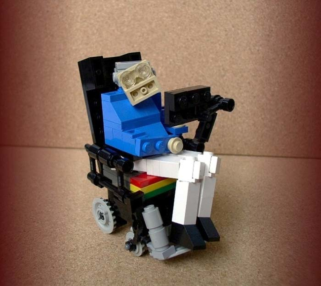 18.) Lego Stephen Hawking.