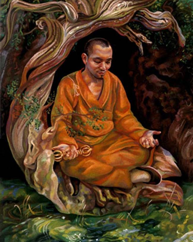 For the final stage, after 6 agonizing years of preparation, a monk would lock himself in a stone tomb, and meditate until he died. A small tube pumped oxygen into the tomb, and there was a bell that the monk would ring each day to let those outside know he was still alive.