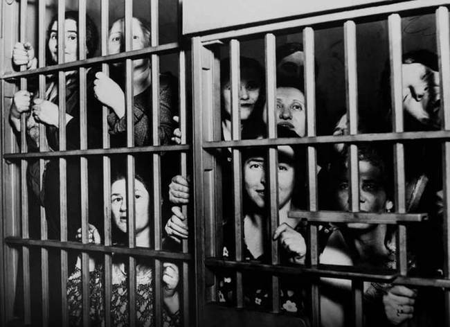 11.) Women arrested for stealing bread during the Great Depression.