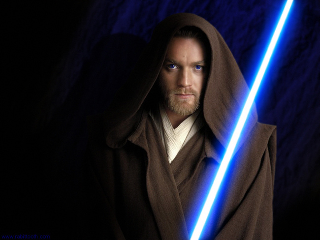 George Lucas repeatedly informed Ewan McGregor that he didn't need to make the lightsaber noise while filming Star Wars: Episode I, but Ewan <a href="https://www.imdb.com/name/nm0000191/bio">continued to imitate it</a> throughout the shoot. His excuse? "I keep getting carried away."