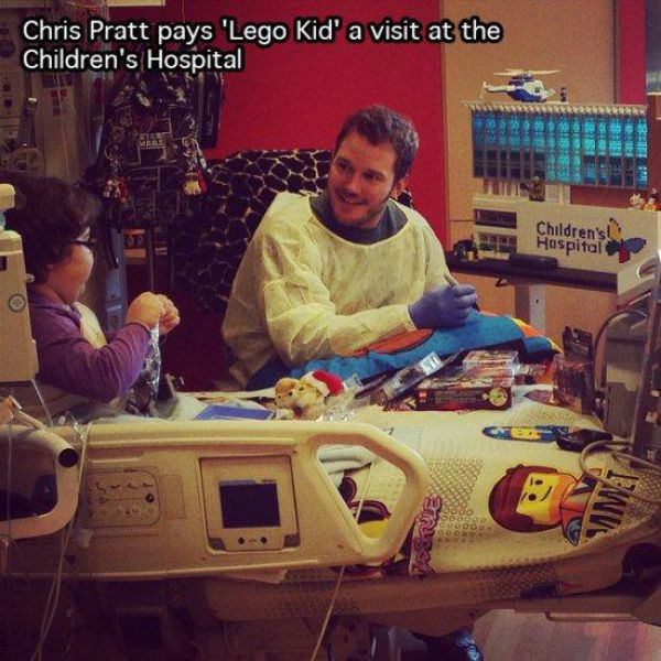 In case you needed another reason to love Chris Pratt.