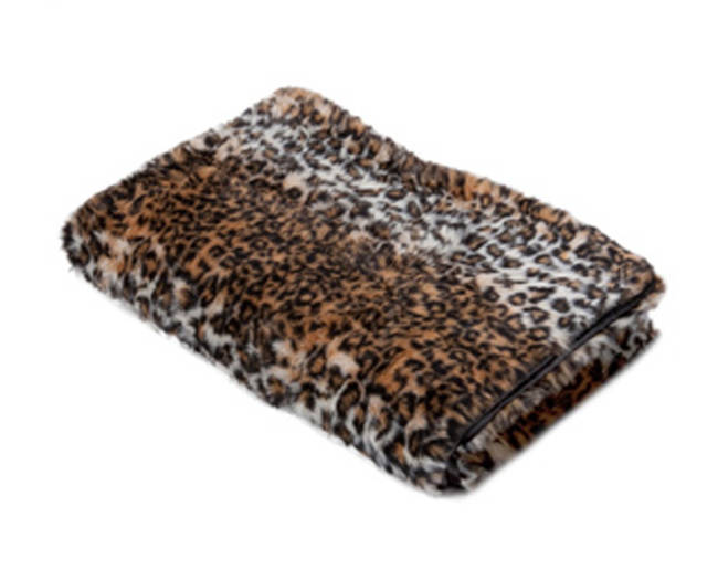 Give them a <a href="https://www.lazybonezz.com/The-Luxury-Throw-Leopard.aspx" target="_blank">nice plush blanket</a> just for them.