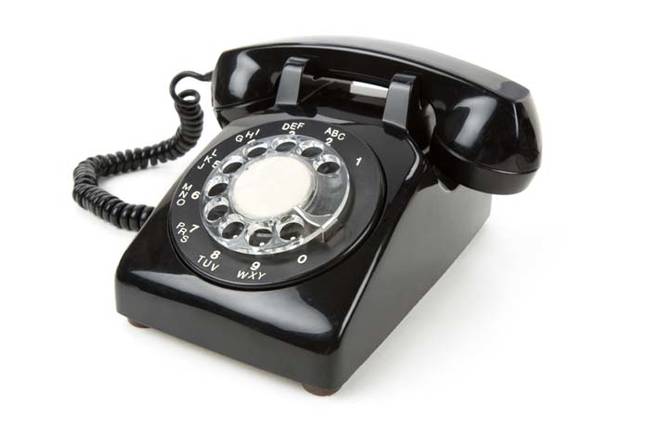 8. What an old-style phone actually looks like