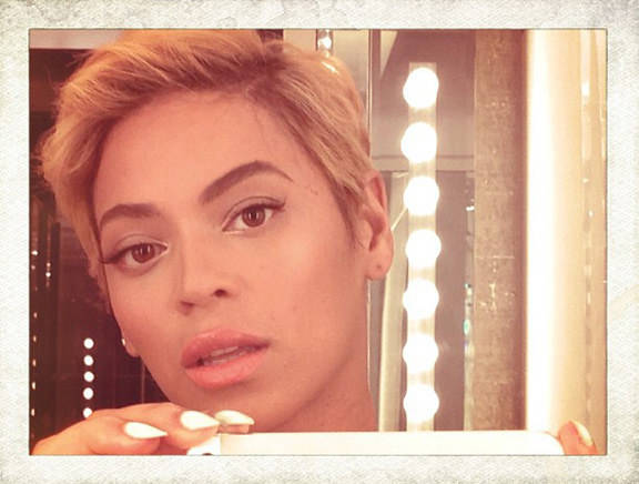 Beyoncé with a Pixie Cut