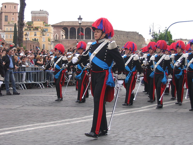 Carabinieri in Italy