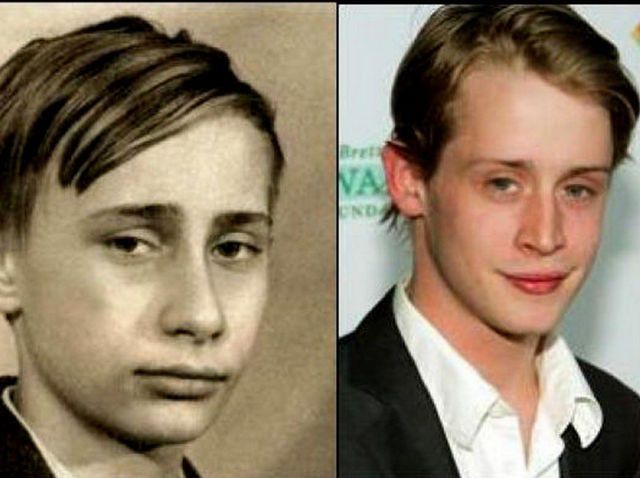 Macaulay Culkin / Vladimir Putin