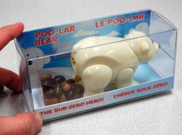 Polar Poop Candy