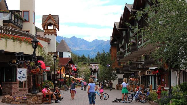 9.) Know what a Swiss Chalet is? Then you'll know it's easier to visit Vail Village in Colorado.