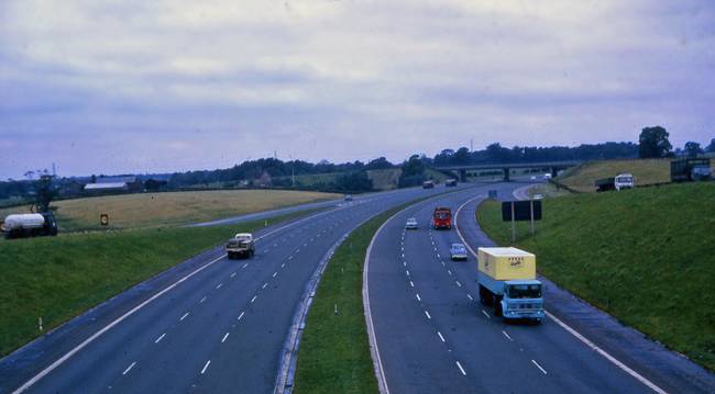 6.) M6 Motorway, England