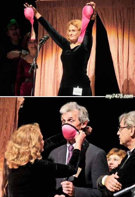 In 2009, Elena N. Bodnar won the Ig Nobel Prize in  public health for inventing a bra that can double as a gas mask for two people.