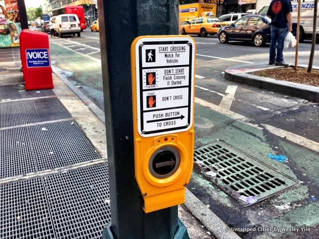 21.) Crosswalk Buttons - Looking both ways won’t save you here.