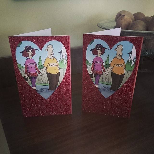 "My parents got each other the same Valentine’s day card by accident."