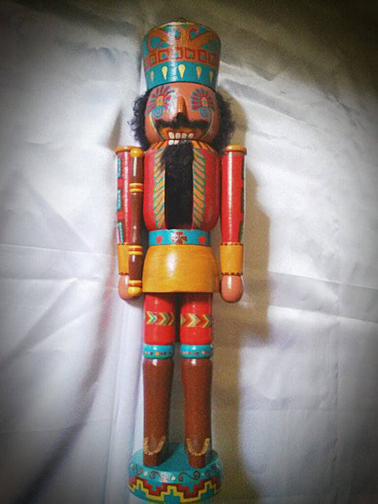 This nutcracker is probably on all sorts of drugs.