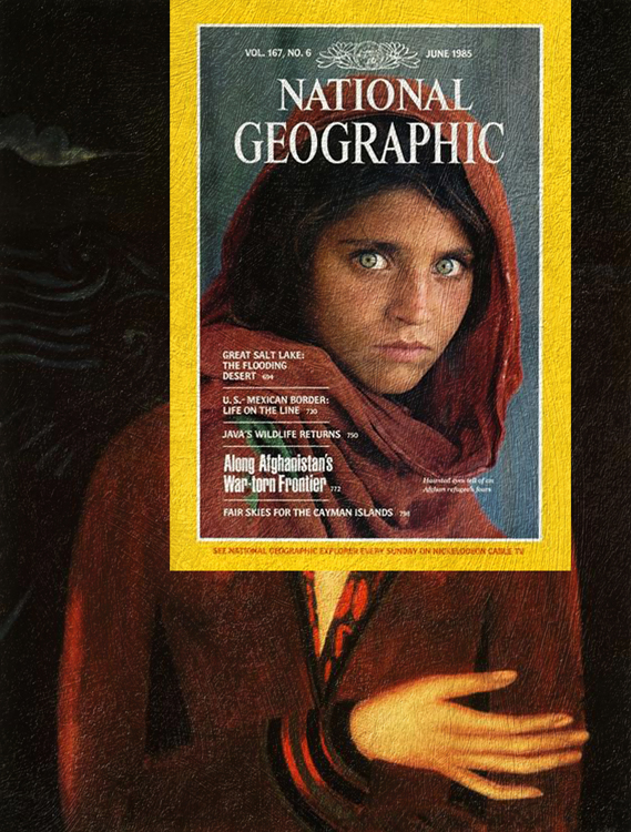 5.) <em>Afghan Girl</em>