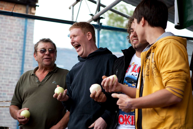 13.) Onion Eating Contest.