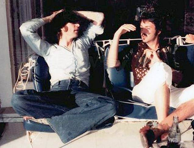 8.) The last time John saw Paul, they were watching Saturday Night Live together in John’s New York apartment.