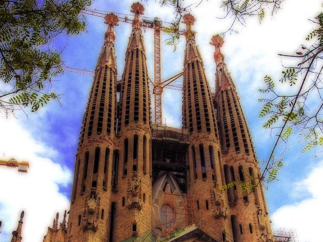 Gaudi oversaw its construction until his death in 1926. The construction continued without the church's original architect.