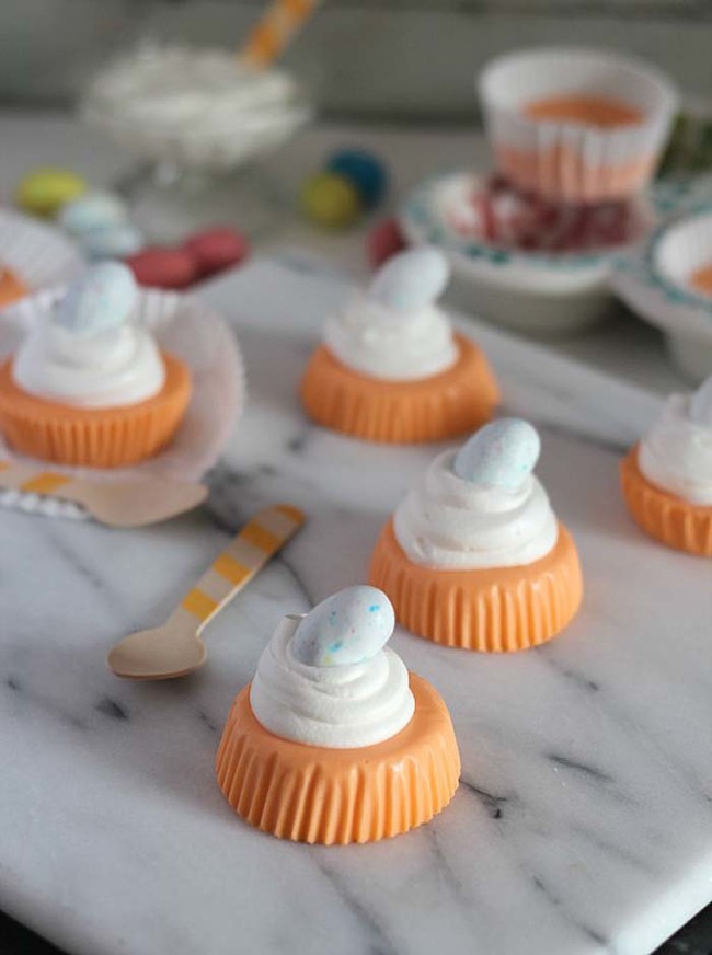 Orange Creamsicle Jell-O Bites