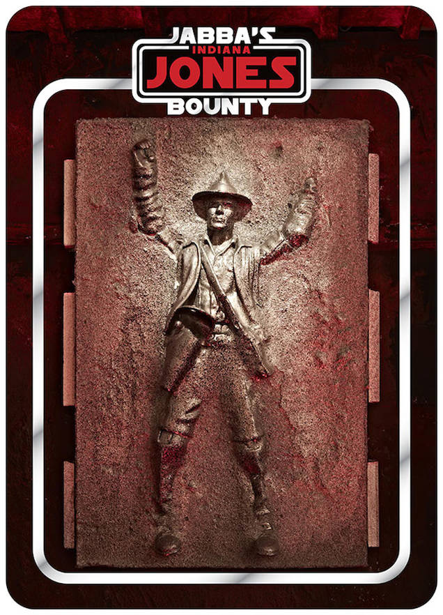 Jabba would totally have Indiana Jones put in carbonite. Maybe because, for some reason, he and Han Solo look very similar.