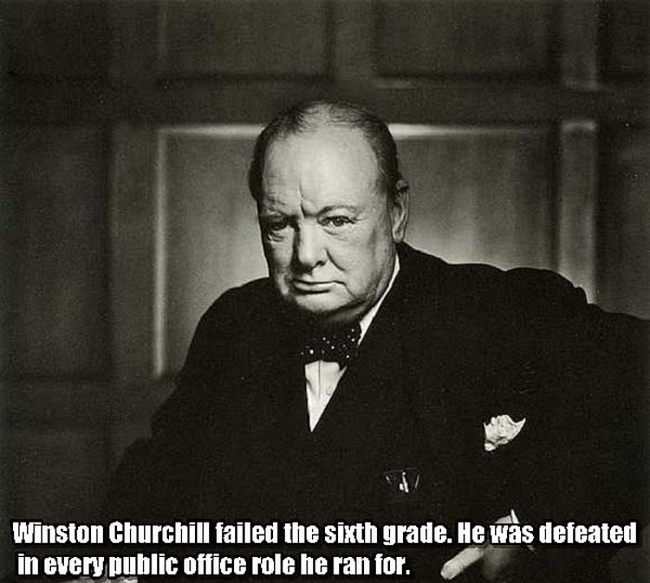 12.) Winston Churchill.