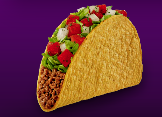 Taco Bell Fresco Crunchy Taco - 150 Calories, 8g of Fat, 7g of Protein.