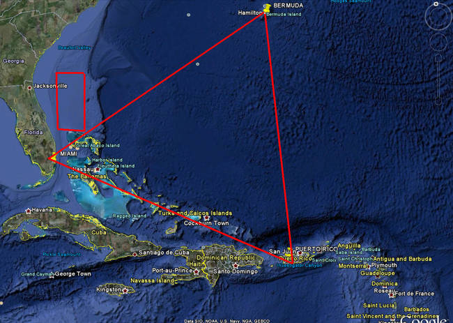 5.) The Bermuda Triangle