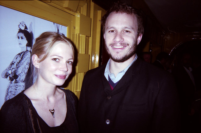 Michelle Williams and Heath Ledger