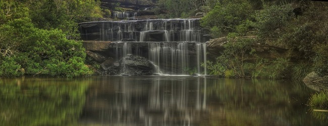 Wattamolla Falls, New South Wales, Australia.