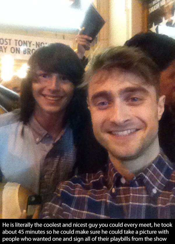 7.) Daniel Radcliffe